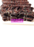 North Curl Human Hair Blend Loose Deep 14" 14" 16" 16"