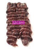 North Curl Human Hair Blend Loose Deep 14" 14" 16" 16"