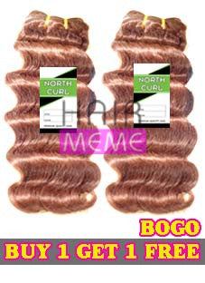 North Curl Human Hair Blend Body Wave Weaving