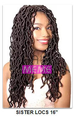 Superline Collection Sister Locs 16" / S Curl Locs 16"
