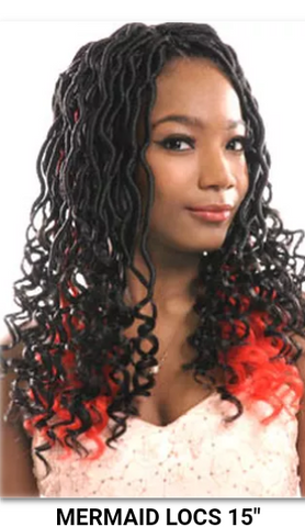 Superline Collection Mermaid Locs 15"