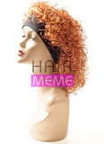 Belle Motion Wig Band Curly