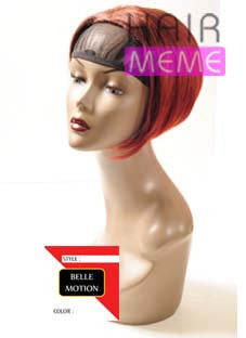 Belle Motion Synthetic Half Wig Girl Mini Bob