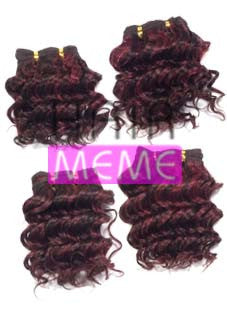 Superline Collection 100% Human Hair Deep Wave 4pcs Weaving