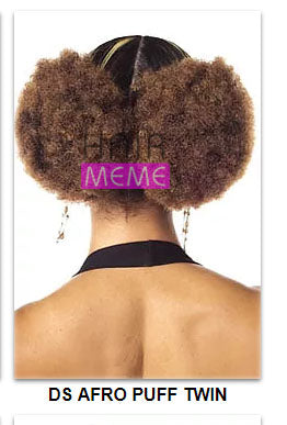Superline Collection Synthetic Draw String Afro Puff Twin